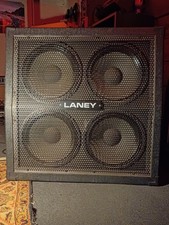 Vintage Laney AOR 412 Speaker Cabinet HH Speakers