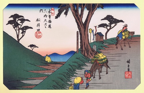 Hiroshige eisen kisokaido - hiroshige/eisen,