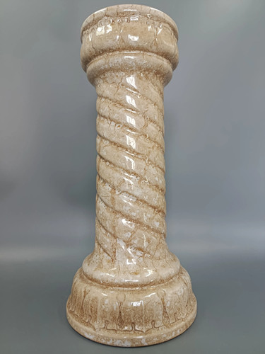 Keramik säule beige - keramik,