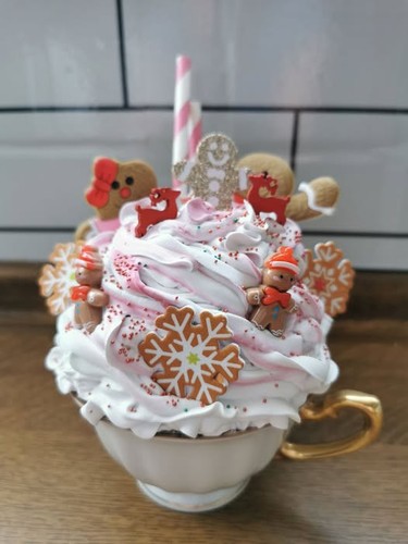 Weihnachtliche deko tasse - weihnachtliche,