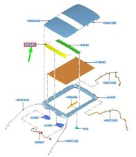 FORD MONDEO MK5 Dachspoiler