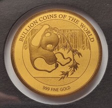 GOLDMÜNZE - CHINA PANDA BÄR
