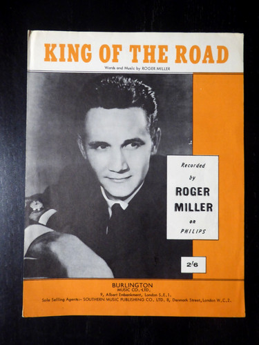 King the road - king, notenblatt