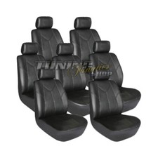 7x PREMIUM Auto Kunstleder Sitzbezug Schonbezüge Autositzbezüge für VAN BUS