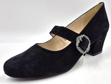 Hirschkogel 3000002-002 Schwarz Gr. 38 Damen Leder Pumps UVP:89,90€ (S/3806)