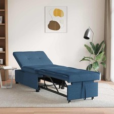 Stoff Sofabett Schlafsofa Sofa Bett Couch Gästebett Verstellbare Höhe 194x67x37