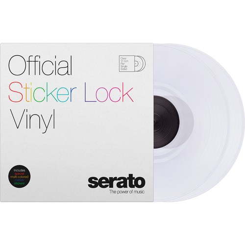 Serato 2x12 sticker - sticker, lock