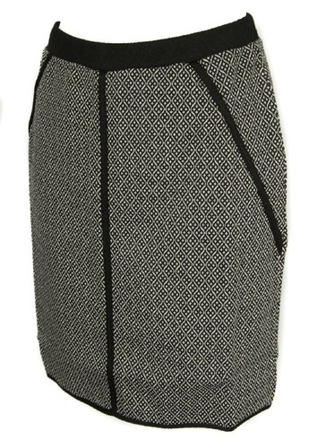 Damen kurzrock jaquard - kurzrock, spinne
