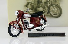 Jawa 354-04 rot-silber  1:24 Motorrad- Modell / Die-cast 104