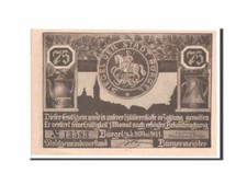 [#350888] Geldschein, Deutschland, Burgel Stadt, 75 Pfennig, 1921, UNZ-, Mehl:20