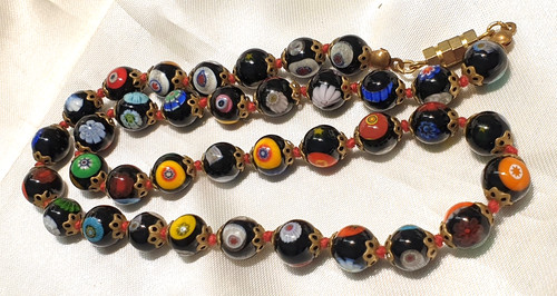 Vintage kette collier - vintage,