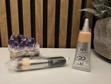 Luxusproben IT COSMETICS CC+ SPF-50 Concealer Medium 4 ml + Make-up Pinsel  Neu