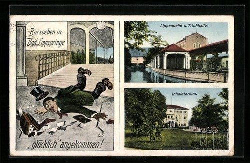 Bad lippspringe - ak,