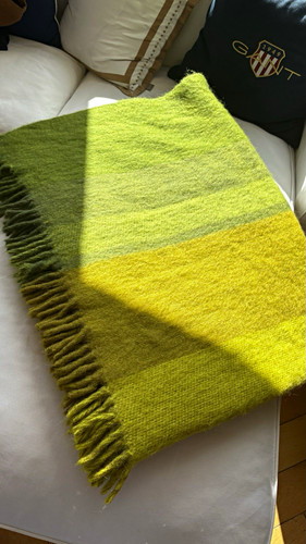 Mohair plaid decke - decke, von