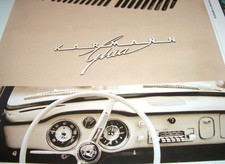 50 Jahre VW Karmann Ghia Buch Typ 14 + type 34 -50th Birthday book RAZOREDGE NOS
