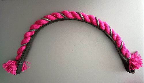 Stirnriemen pink rosa kordel - pink,