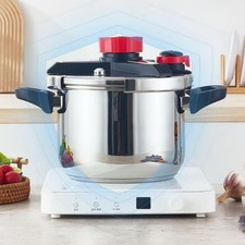 Edelstahl Druckkochtopf