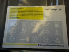 Bedienungsanleitung / Betriebsanleitung Mappe OPEL  OMEGA B CARAVAN (21_, 22_,