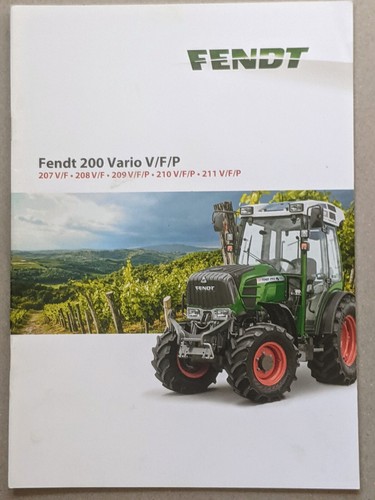 Fendt 200 vario 211 210 - fendt, v/f/p