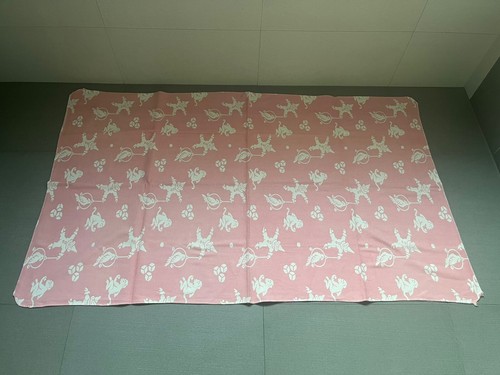 Ddr babydecke rosa weiß - ddr,