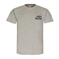 Unterstützungsbataillon Einsatz 10 UstgBtl Eins Taktische Zeichen T-Shirt#23770