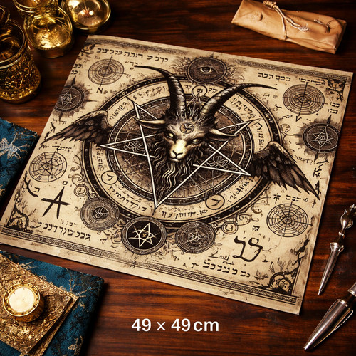 Mystisches baphomet pentagramm - mystisches,
