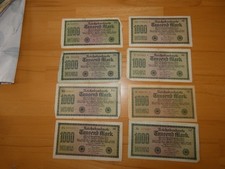 Reichsbanknote Tausend Mark