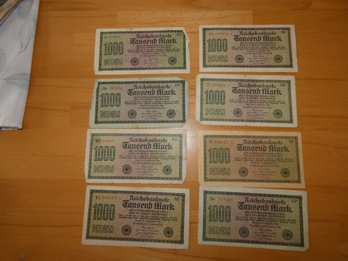Reichsbanknote tausend mark - tausend,