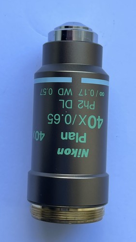 Nikon plan 40x 0 - 40x, 0,65