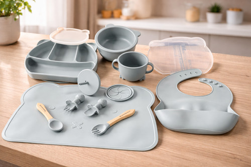 Baby silikon esslern set - baby, esslern-set