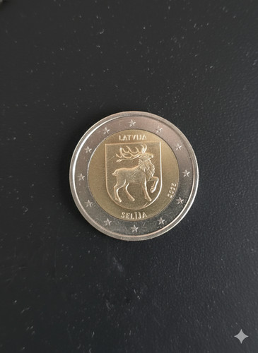 Euro gedenkmünze lettland - euro,