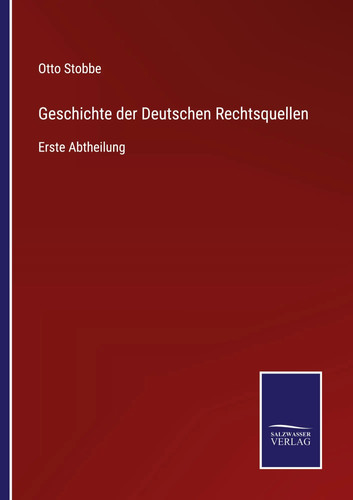 Otto stobbe geschichte der - stobbe,
