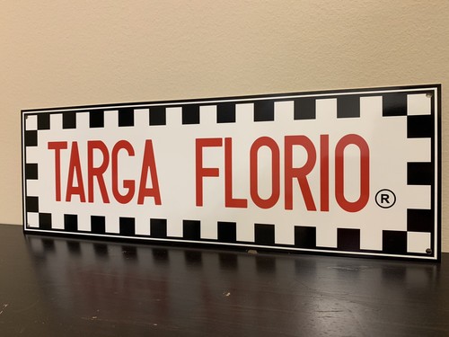 Targa florio sign race - targa,