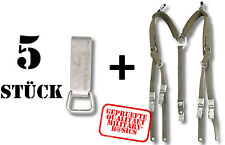 Bundeswehr BW Koppeltragegestell Rucksacktragegestell mit 5 Koppelschlaufen Alu 