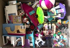 LEGO® 3kg  + Steine.Platten ,Figuren,Räder  gebraucht gemischtes Konvolut