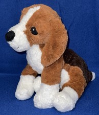 Kuscheltier IKEA Hund Beagle Gosig Valp weiß / braun (i5)