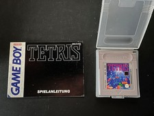 Nintendo Game Boy Spiel "Tetris" mit Hülle und Spielanleitung
