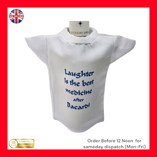 Mini flasche shirt lachen - flasche,