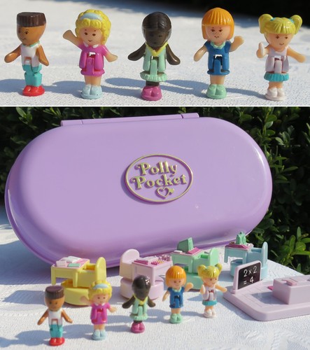 Mini polly pocket stampin - polly,