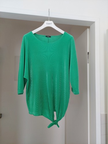 Tolle plissee bluse grün - ,