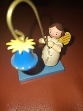 Kerzenhalter Engel mit Glocke