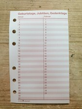 Refill Einlagen für 6-Ringe