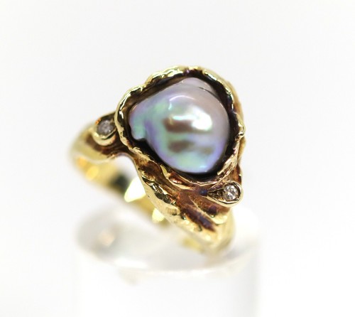 Unikat gelbgoldring 585 14kt - unikat,