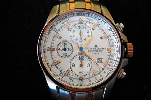 Jacques lemans chronograph - jacques,