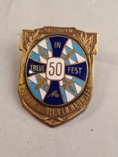 Sehr schöne Abzeichen Kriegerverein Neuhofen 50 Jahre Treue