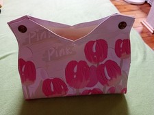 Taschentuch Box Tulpen Kunststoff ca. 18 x 13 x 11 cm