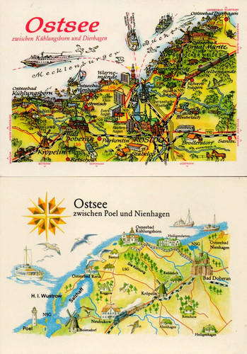 Ddr postkarten mit - ddr-postkarten, (22)