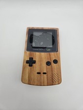Original Nintendo Gameboy Color Holz Gehäuse Umbau NEU / Sichtscheibe NEU TOP✅