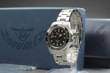 [Box, Papier] SQUALE Diver 20 Atmos Y1545 Automatik Datum schwarz 40mm Herrenuhr