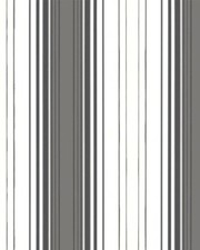 Marburg Tapete Vlies Homestory 54625 Streifen Grau Silber Schwarz Weiß